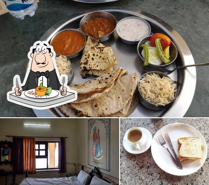 Among various things one can find food and interior at Hotel Vaishnavi