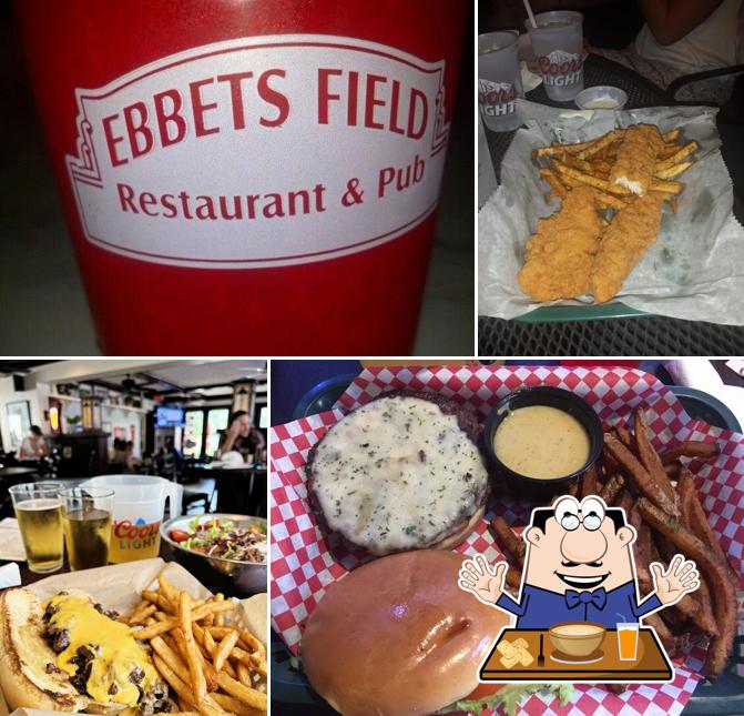 Ebbets Field Sports Bar & Patio in Springfield Restaurant menu and