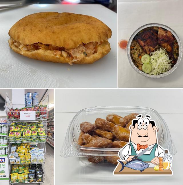 Akwaaba Meat & Fish Market, West Indian Store in Newark Restaurant