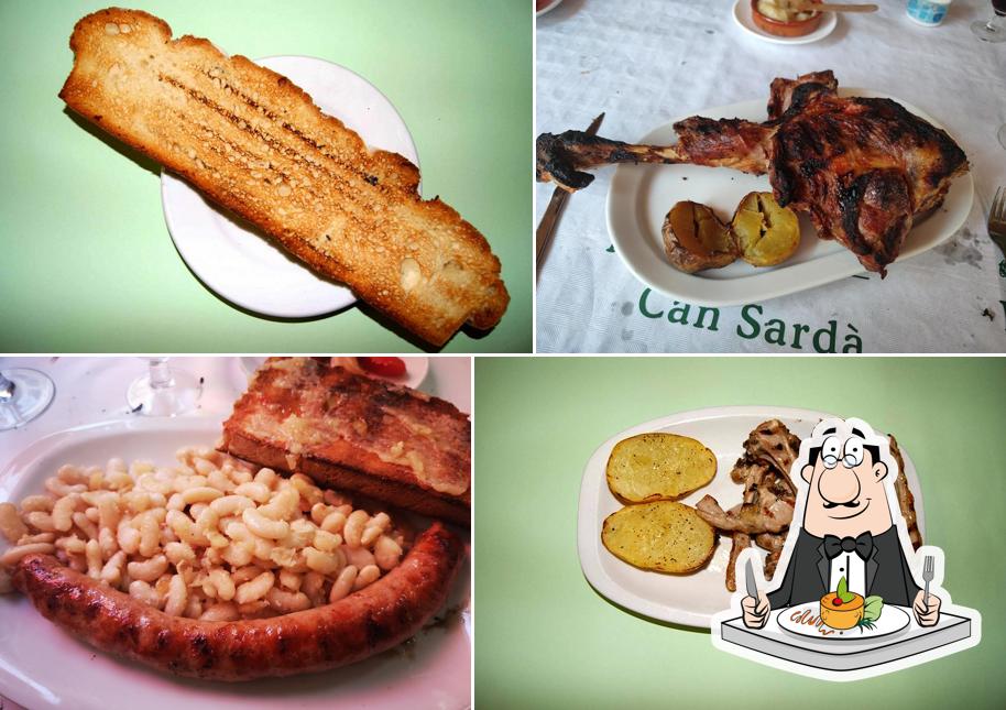 Comida en Can Sardà