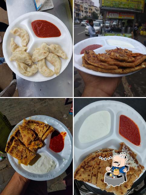Meals at Laxmi Punjabi Paratha & Momos