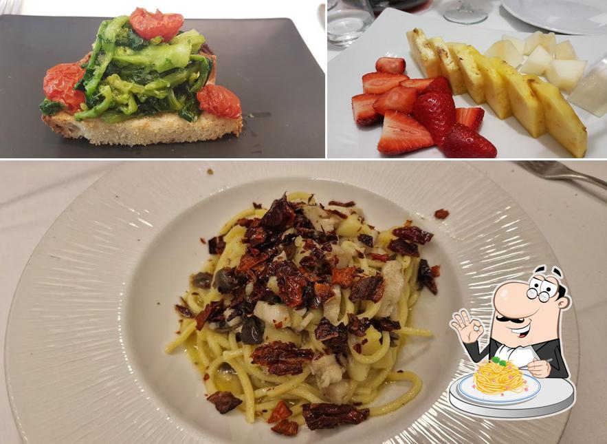Spaghetti alla carbonara al Origini vino & cucina