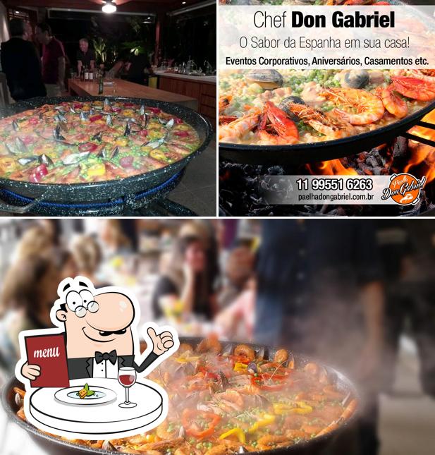 Ceviche em Paella Don Gabriel - Paella -Festas e Eventos