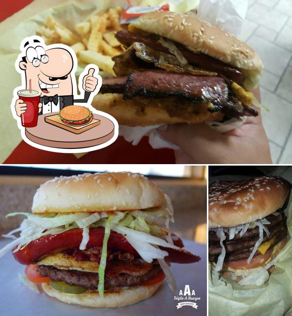Triple A Burger in Fresno Restaurant menu and reviews