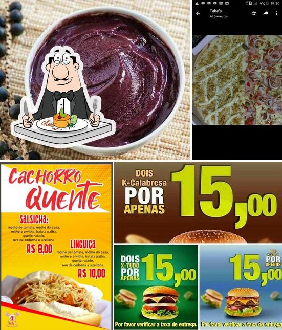 Comida em Teke's lanches