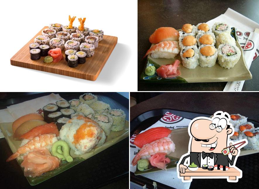 Try out different sushi options