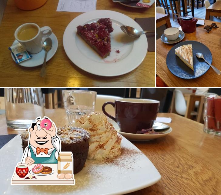 Georges Café Montpellier sert une sélection de plats sucrés