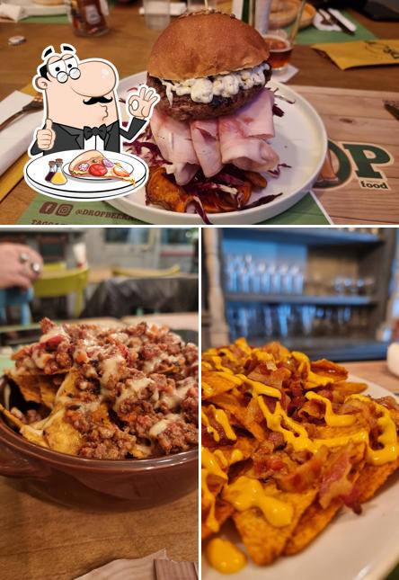 Prenditi una pizza a Drop Beer and food