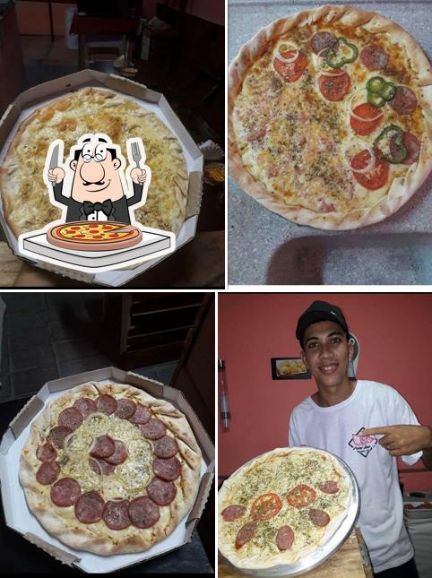 Experimente pizza no BOQUINHA