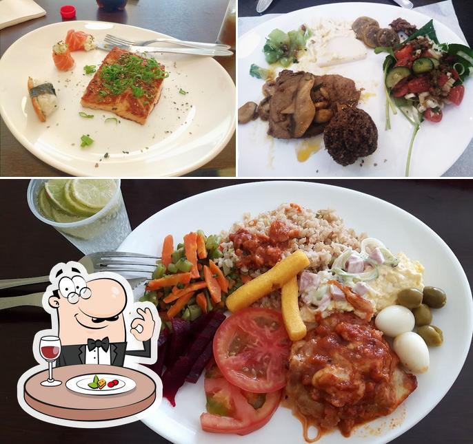 Platos en Restaurante Poderoso Chefão