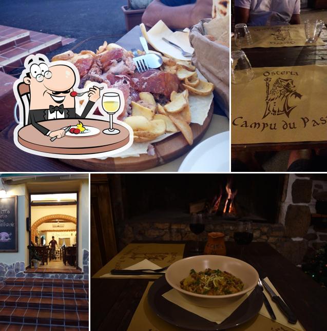 Platti al U Campu Du Pastori-Osteria