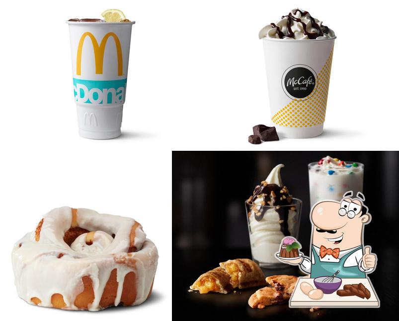 "McDonald's" представляет гостям разнообразный выбор сладких блюд
