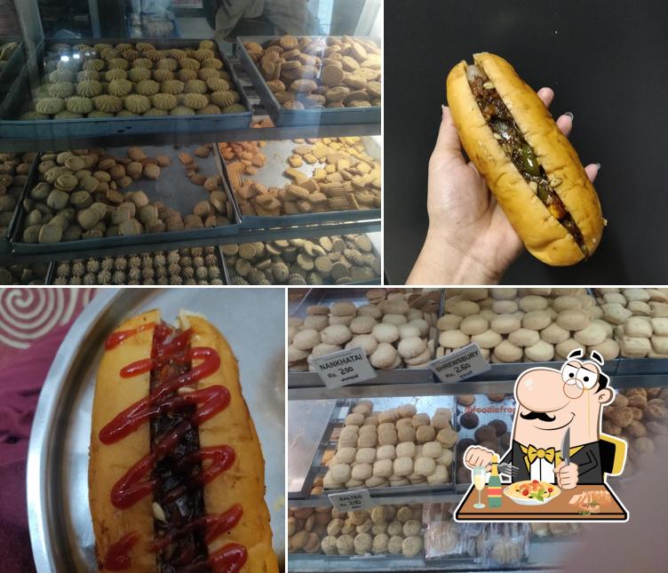 Food at Moti Bakery
