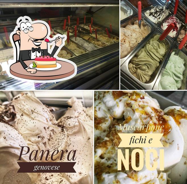 Gelateria Dolce Pilar serve un'ampia selezione di dolci