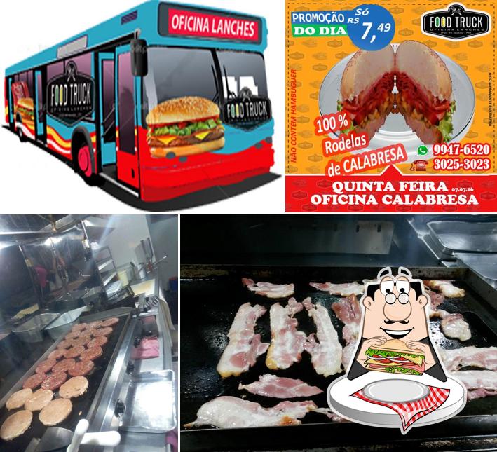 Clube sanduíches em FOOD TRUCK Oficina Lanches em Foz do Iguaçu