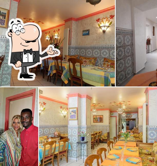 L'intérieur de Restaurant L'Etoile d'Agadir