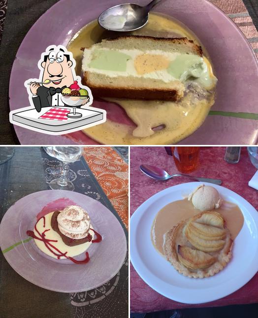 Restaurant Le Romulus propose une sélection de desserts