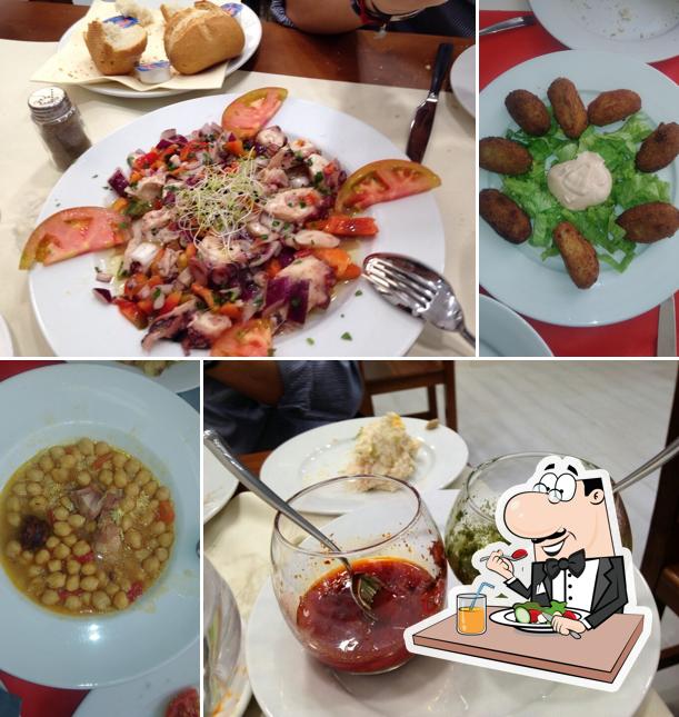 Food at Restaurante La Finca