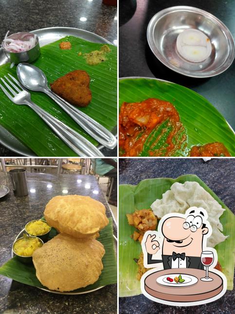 Food at Sri Aryaas Pure Veg Restaurant