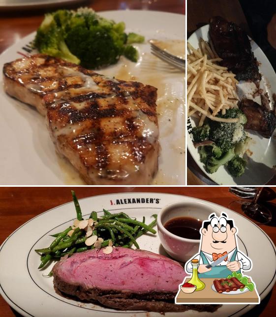 Pick meat meals at J. Alexander's Restaurant