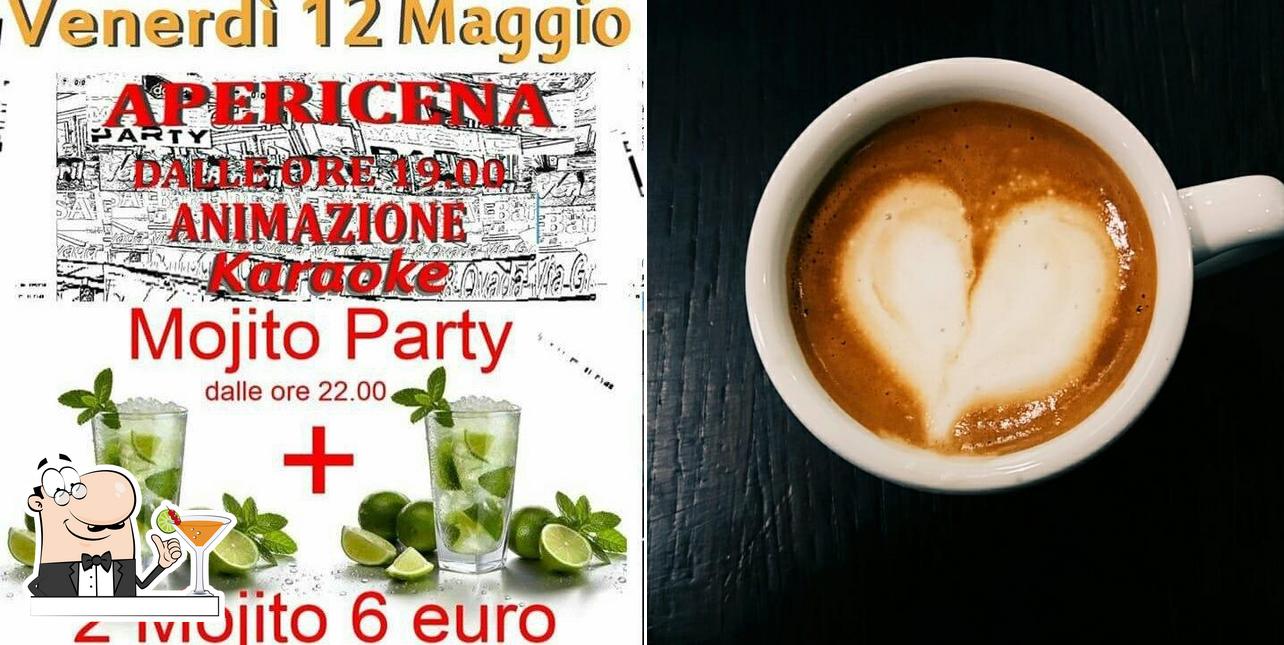 Prenditi un drink dal menu