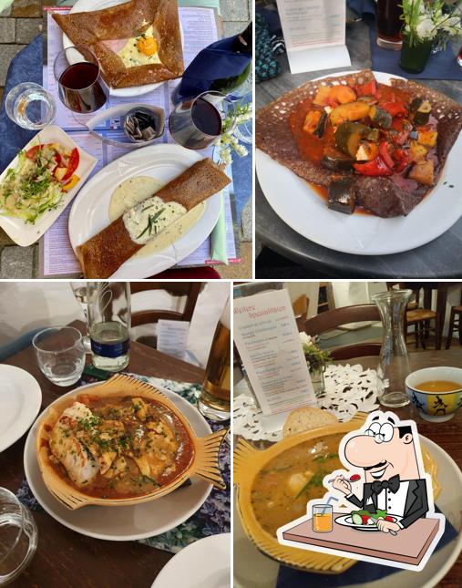 Еда в "Rendez-vous a Quiberon"