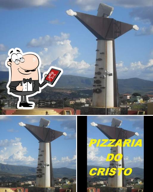 O exterior do Pizzaria do Cristo