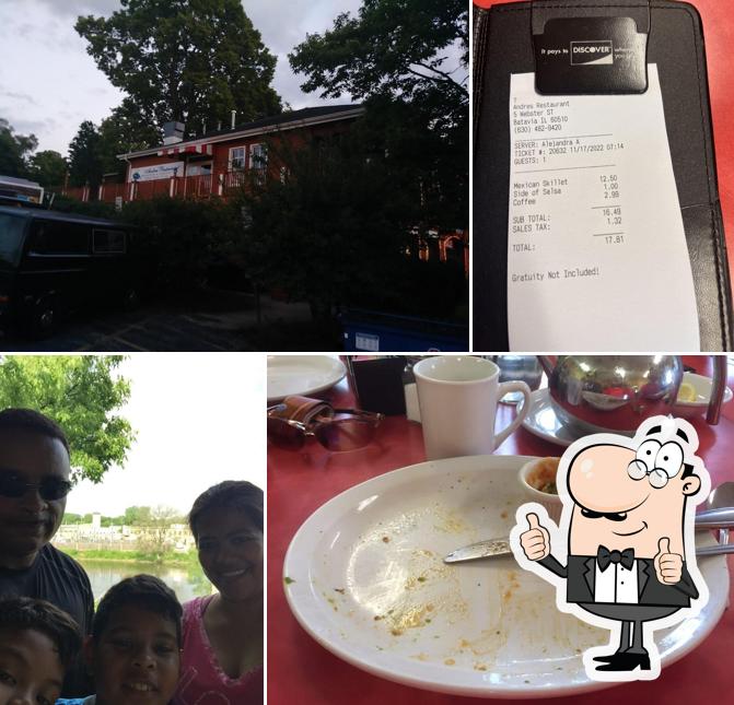 Andres Restaurant in Batavia Restaurant menu and reviews