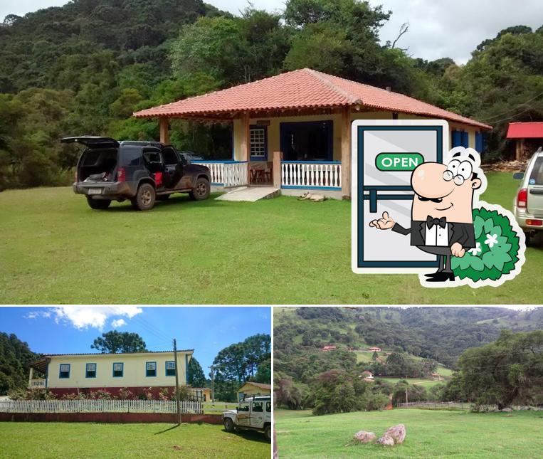 Desfrute da vista do exterior Fazenda Esperança
