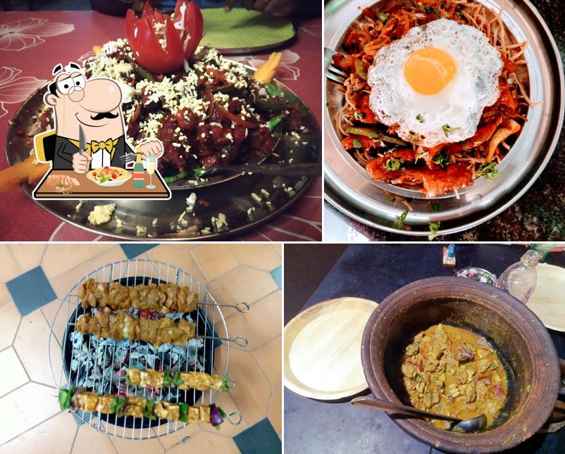 Meals at Malar Dhaba