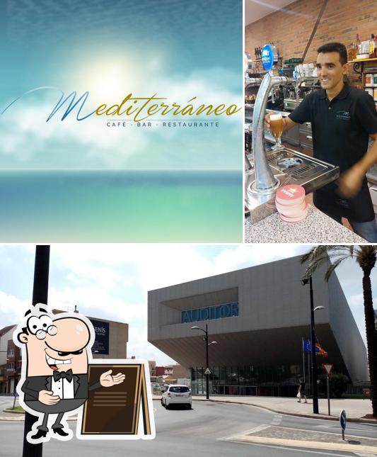 The exterior of Mediterráneo - Café · Bar · Restaurante