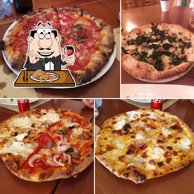 Scegli tra le svariate varianti di pizza