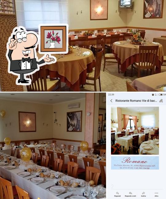 Gli interni di Ristorante ROMANO