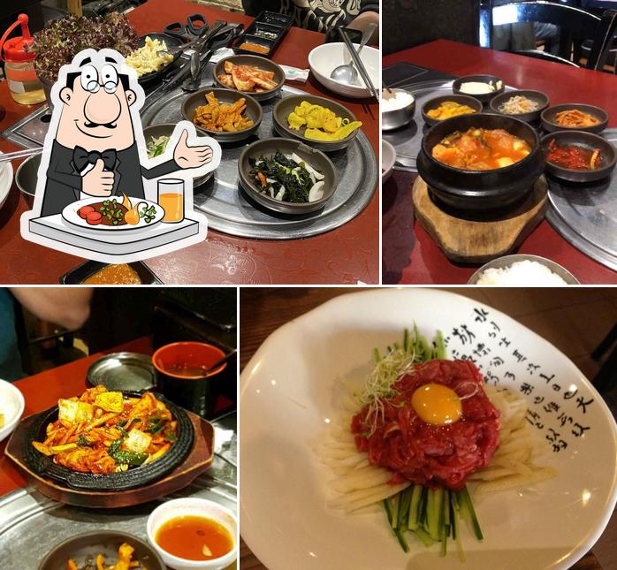 Meals at Won Jo Korean BBQ Strathfield