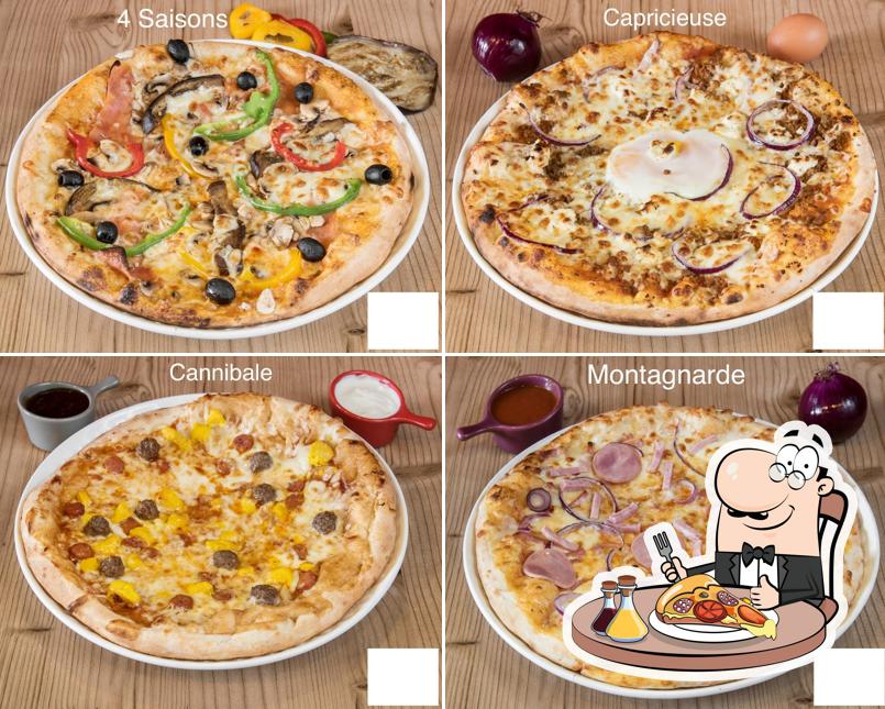 Prenez de nombreux genres de pizzas