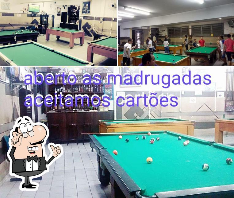 O interior do American Bar