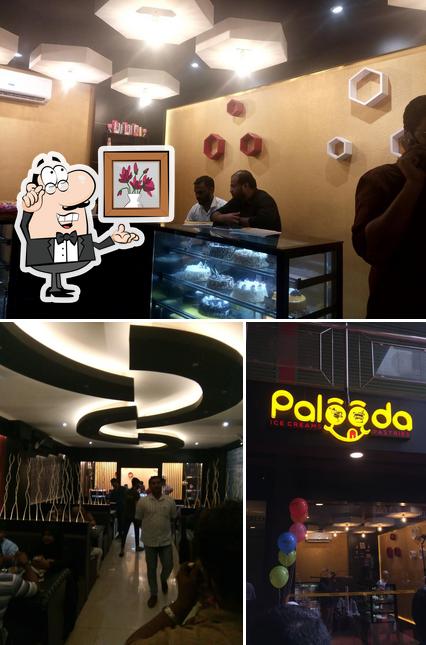 The interior of PALOODA ICE CREAM & PASTRIES