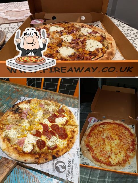 Get pizza at FIREAWAY WORCESTER PARK