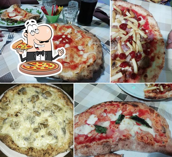 Scegli tra le molte varianti di pizza