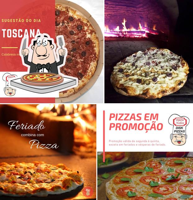 Peça pizza no Ponto Nobre Disk Pizzas