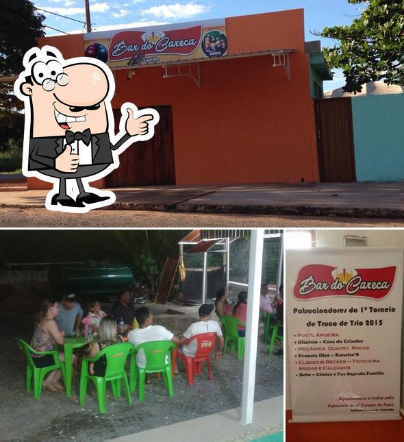 See the pic of Bar do Careca