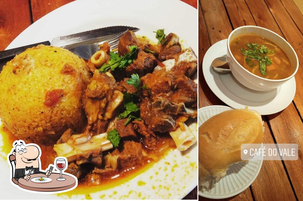 Comida em Café do Vale