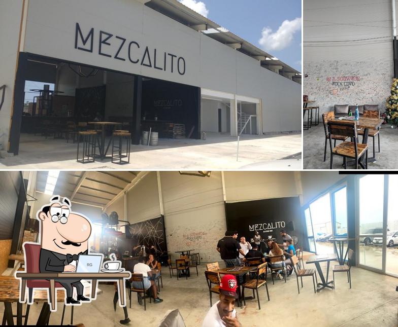 The interior of Mezcalito Restaurant & Bar