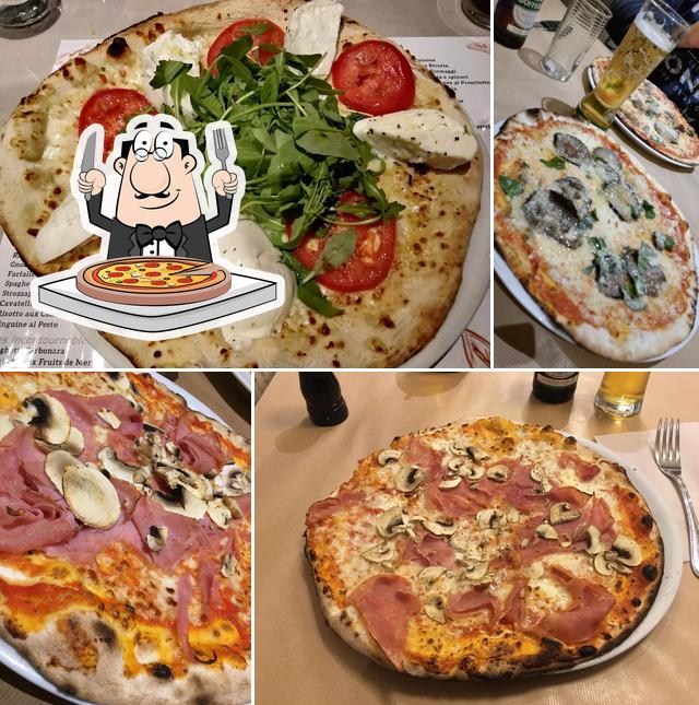 Prenez des pizzas à Restaurant Bella Napoli