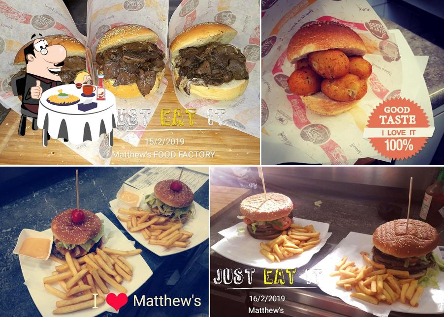 Gli hamburger di Matthew's Food Factory potranno soddisfare i gusti di molti