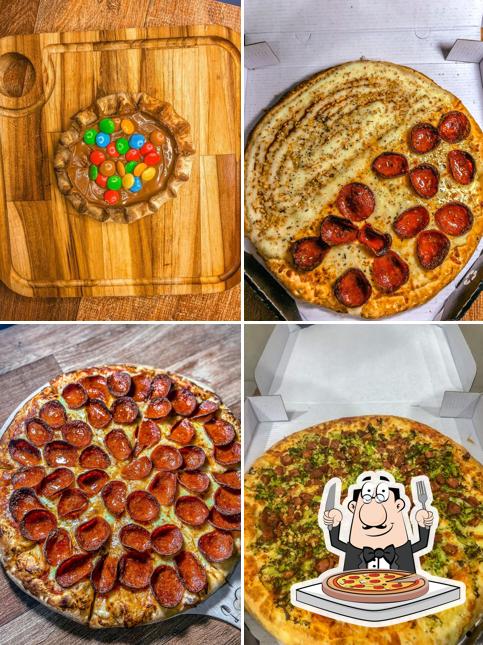 Order different types of pizza