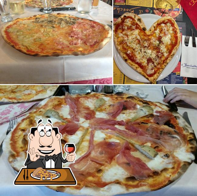 Choisissez des pizzas à Pizzeria Il Boschetto