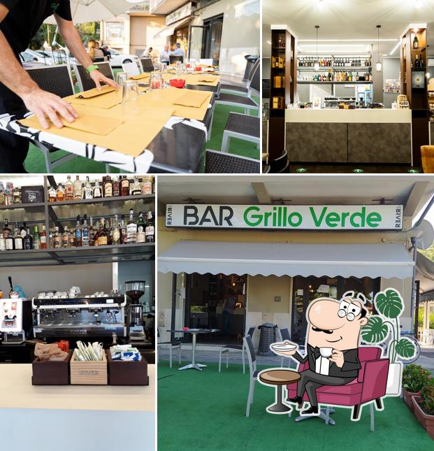 Gli interni di Bar Grillo Verde