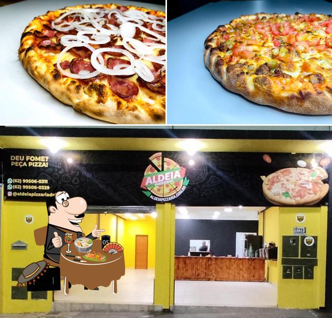 Comida em Aldeia Pizzaria Unidade 2