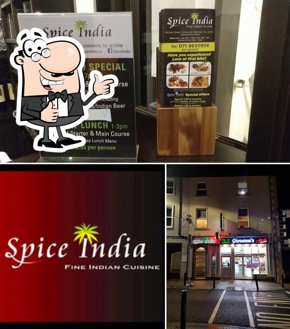Spice India Carrick On Shannon in CarrickOnShannon Restaurant menu